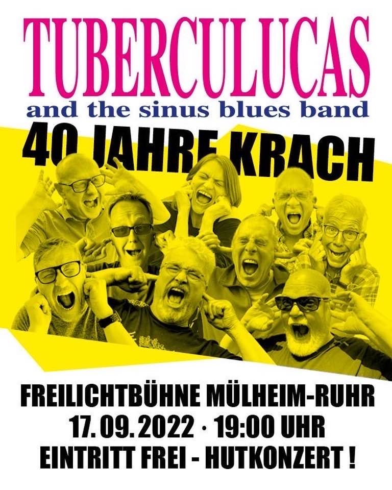 TUBERCULUCAS and the sinus blues Band – 4 Dekaden astreiner Krach.