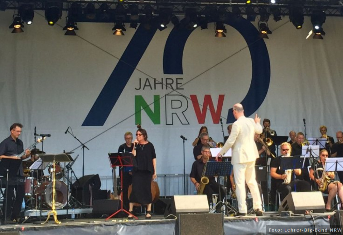 LehreBigBand NRW Freilichtbühne Mülheim Regler Produktion 2023