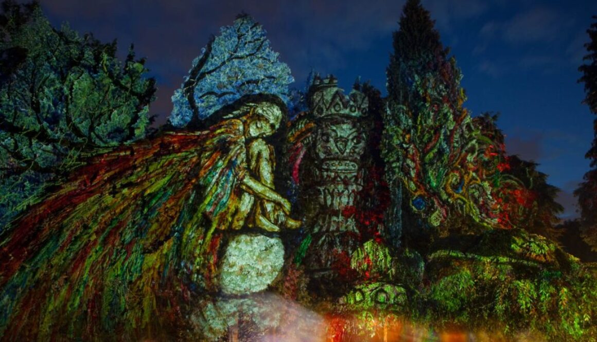 Lichtkunstfestival Jürgen Diemer Freilichtbühne Mülheim an der Ruhr Regler Produktion
