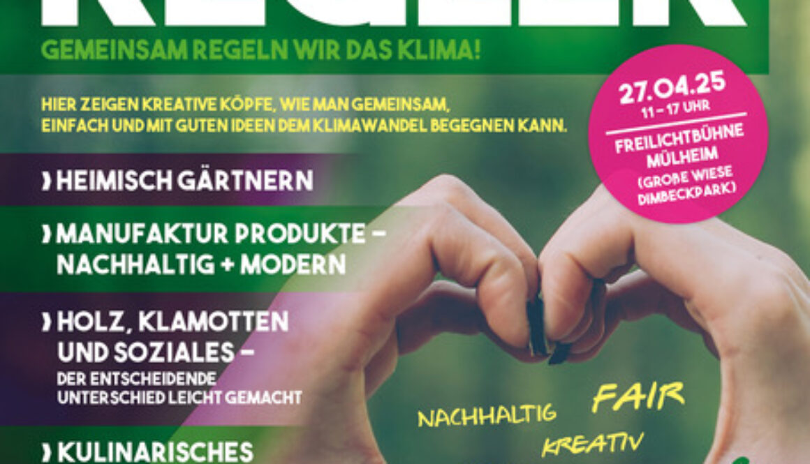 KimaRegler Festival 2025 Plakat Freilichtbühne Mülheim Regler Produktion 2025 Veranstaltung