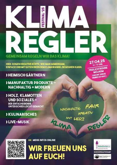 KimaRegler Festival 2025 Plakat Freilichtbühne Mülheim Regler Produktion 2025 Veranstaltung