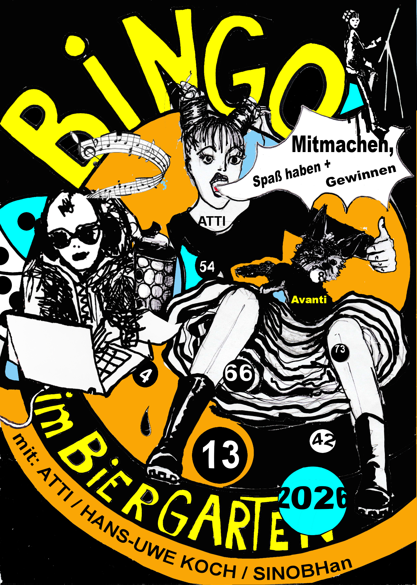 Bingo mit Atti Freilichtbühne Mülheim regler Produktion Veranstaltung 2026