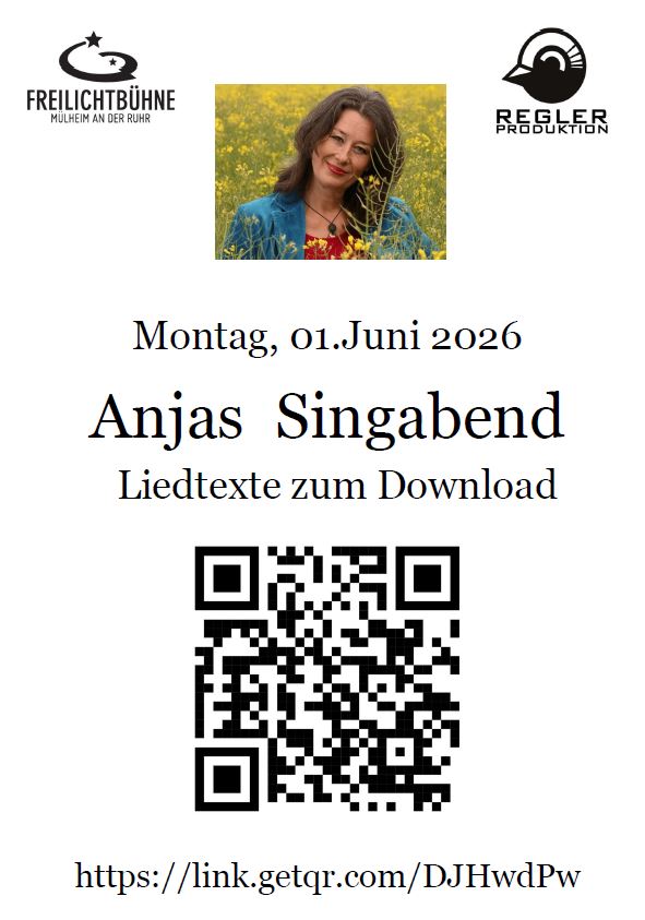 Plakat Anjas Singabend mit QR Juni 2026