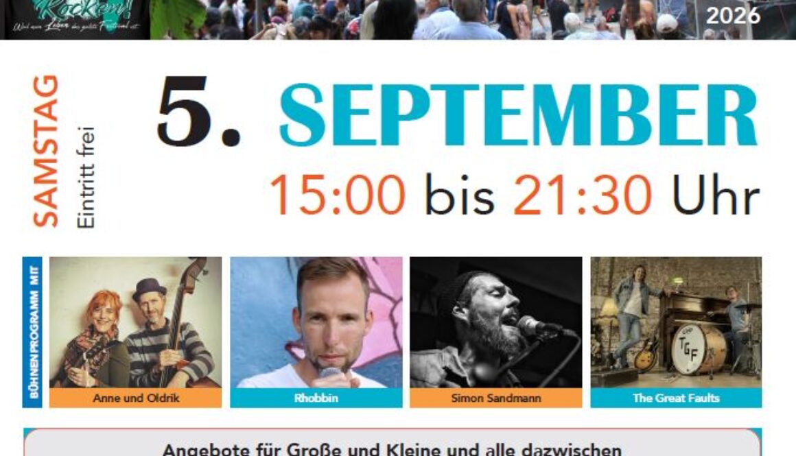 Komma klar kreuzbund Freilichtbühne Mülheim Veranstaltun Regler produktion 2026