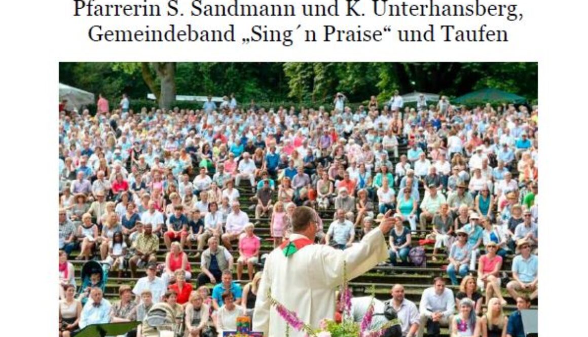 Plakat Pfingstgottesdienst 2026