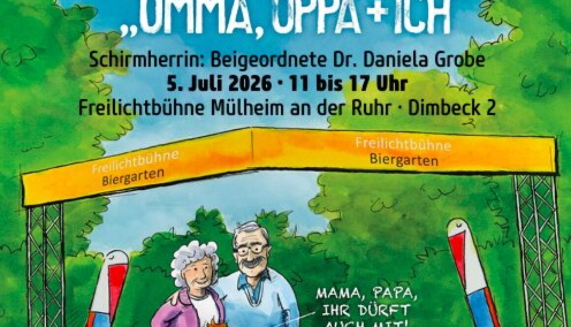 Tag der Generationen Freilichtbühne Mülheim Regler Produktion seniorenbeirat Veranstaltung 2026