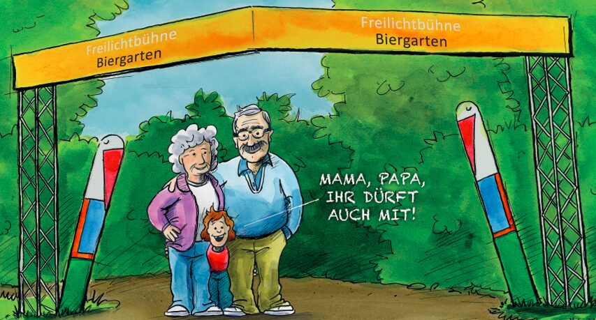 Tag der generationen Freilcihtbühne Mülheim Regler Produktion Veranstaltung 2026 1