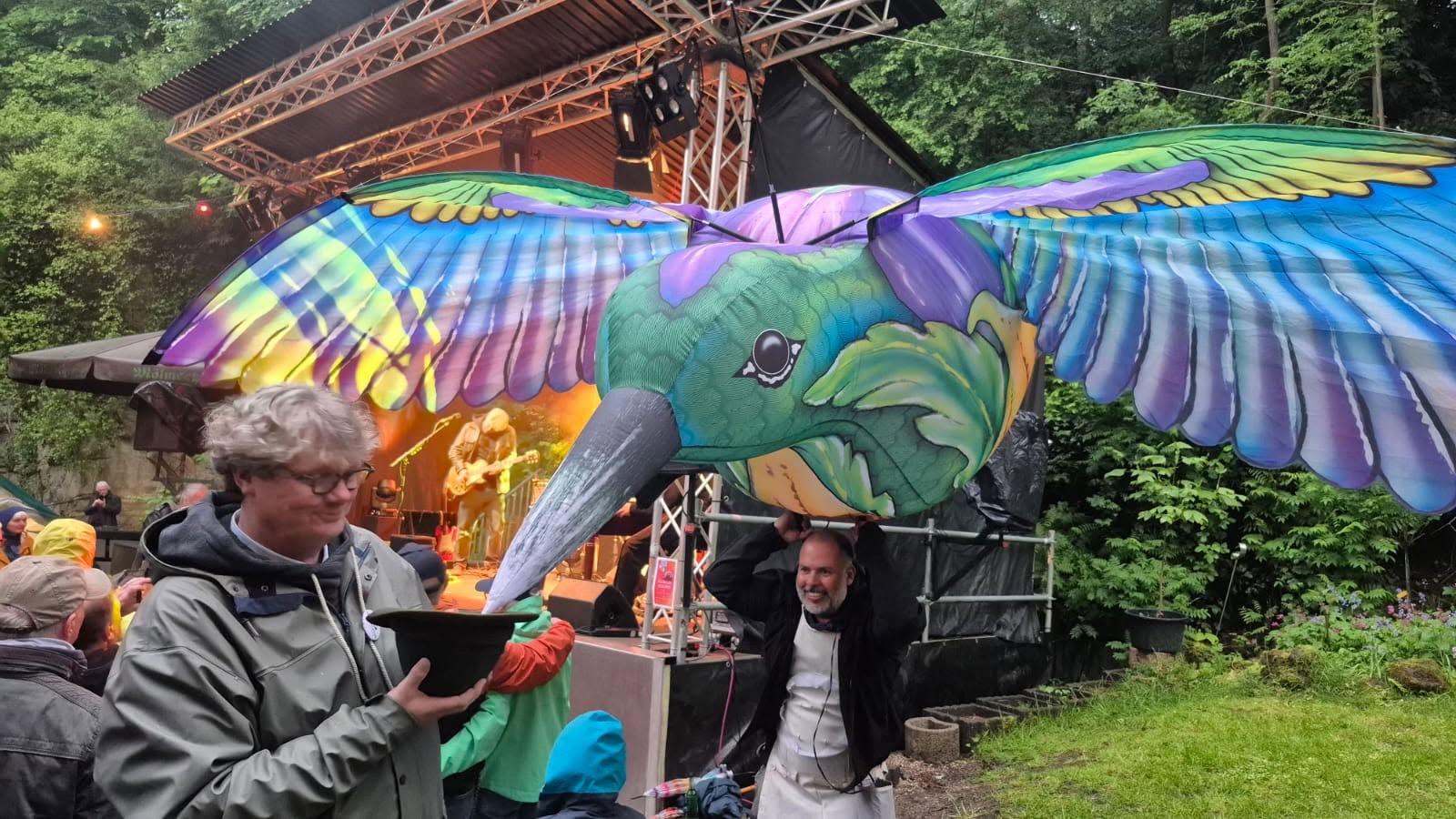 Kolibri Benefizkonzert Kolumbien Freilichtbühne Mülheim Regler Produktion Veranstaltung 2026